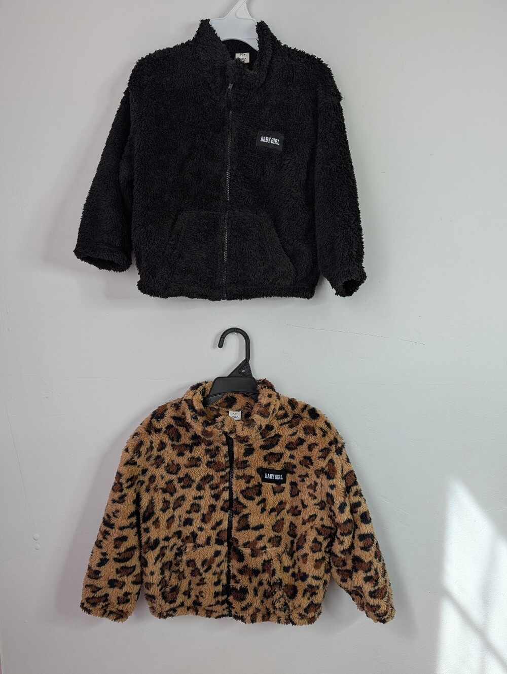 Set of 2 Girls Fleece/Sherpa Jackets – Size 2-3T